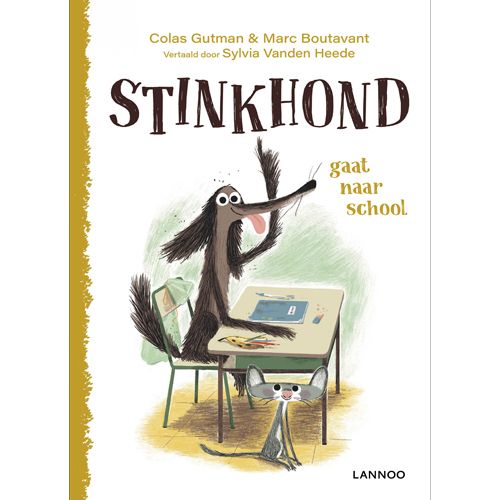 Uitgeverij lannoo stinkhond gaat naar school