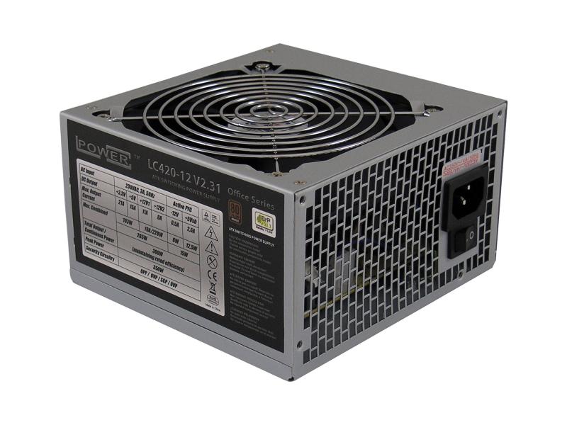 LC-Power Netzteil LC420-12 V2.31 Office 350 W 350 W ATX-Netzteil der Office-Serie