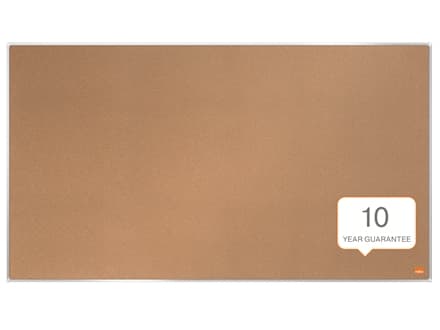 Nobo 1915415, Fast korktavle, Brun, Kork, 879 x 491 mm, Grå, 891 mm