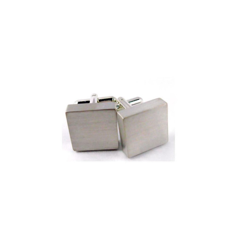 Boutons de manchette, Cube finition Inox