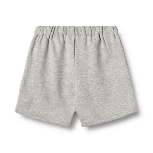 Wheat Haxo Shorts, Grey Melange, 128 cm