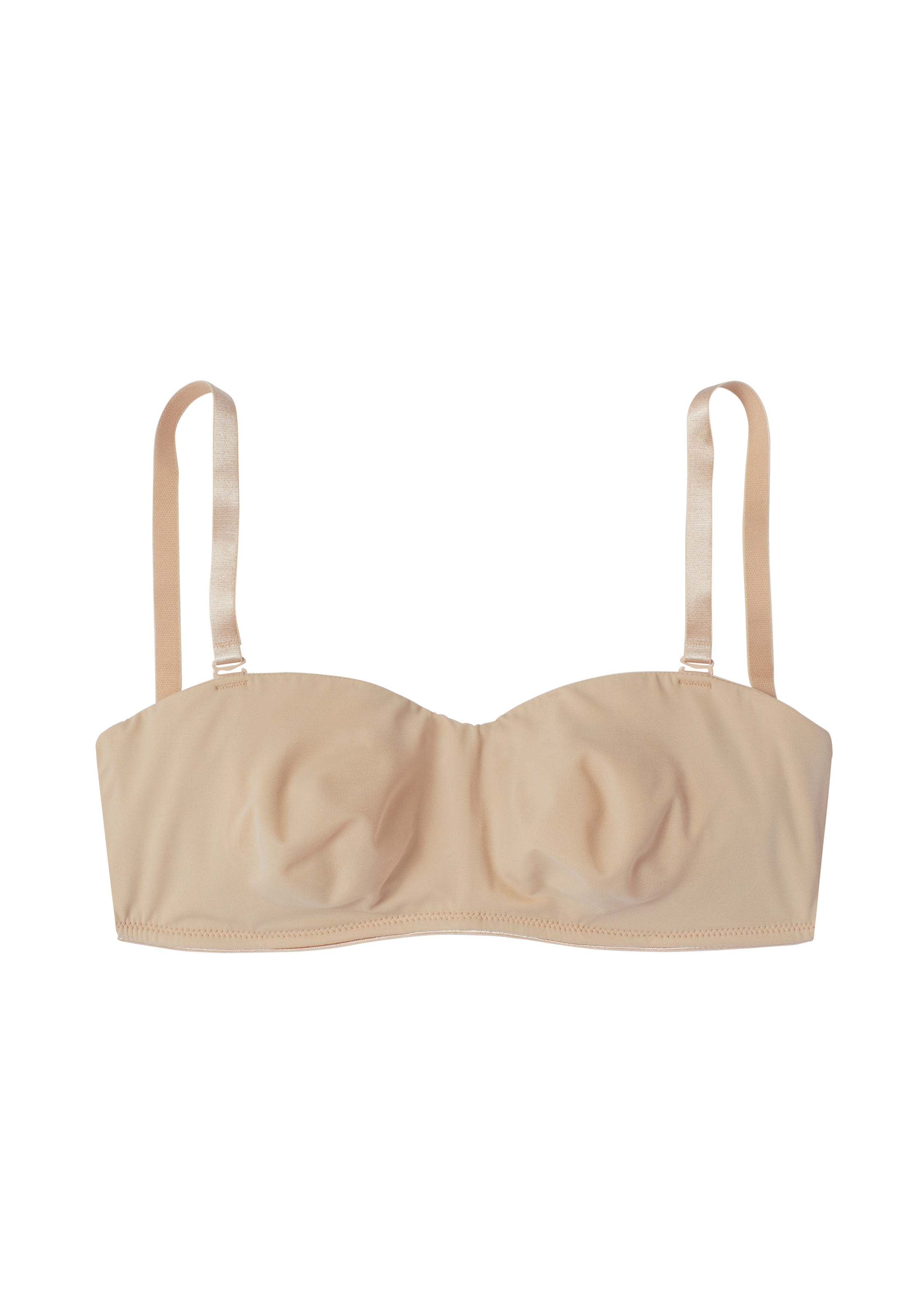 LASCANA T-Shirt-BH , ohne Schale mit abnehmbaren Trägern, Basic Dessous