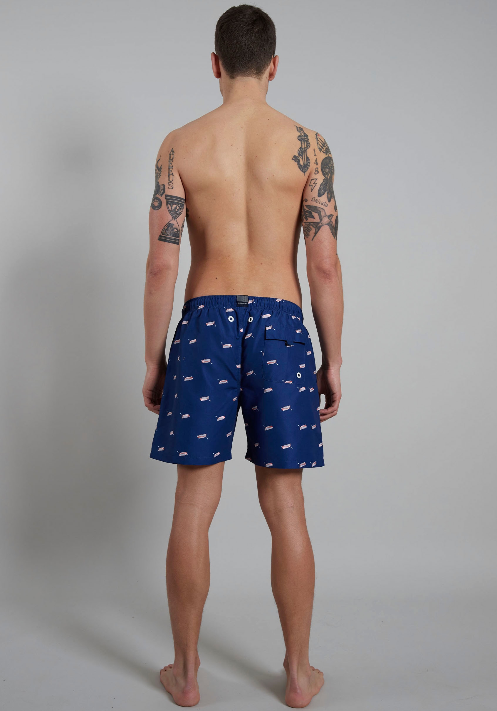CECEBA Badeshorts , mit tollem Print für warme Sommertage, bequem, schnelltrocknend