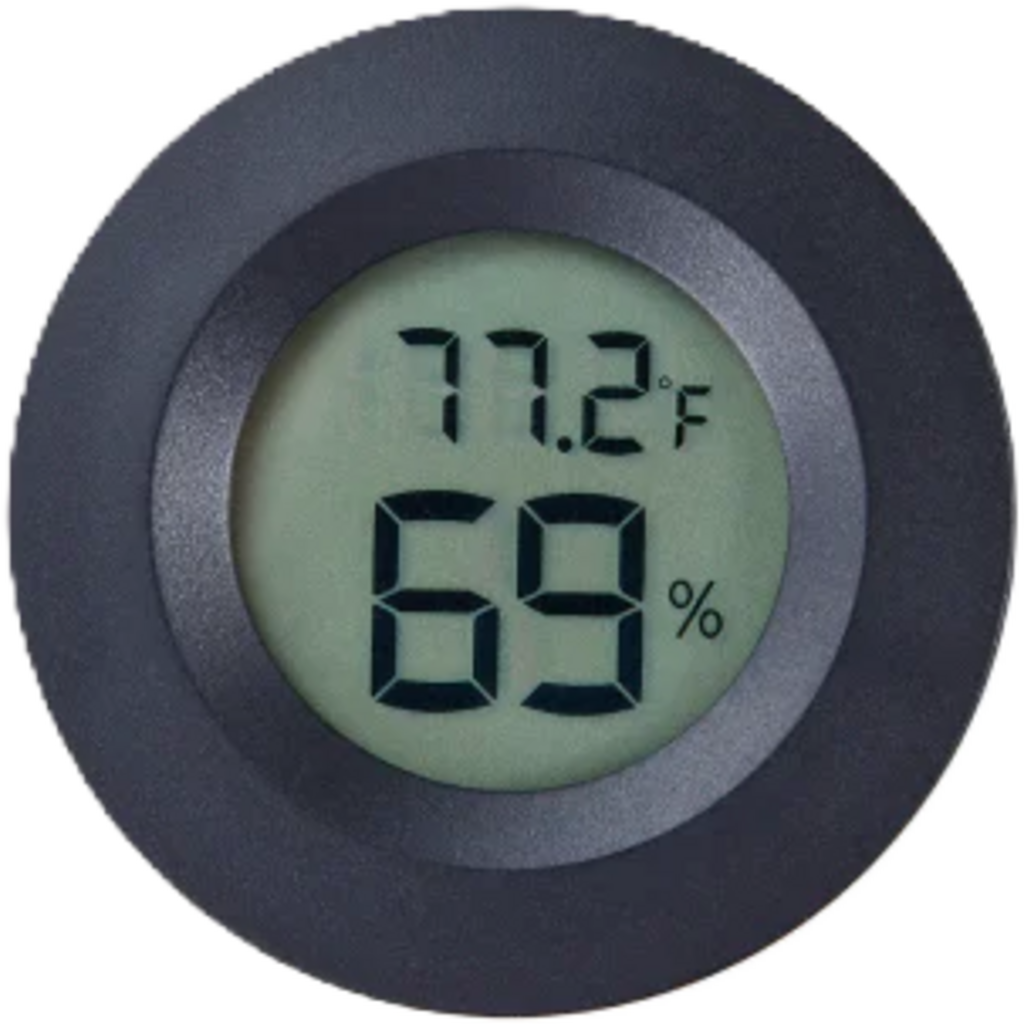 Bambu Lab  Circular Embedded Electronic Digital Thermometer Hygrometer    Temperatur- & Feuchtigkeitsmesser