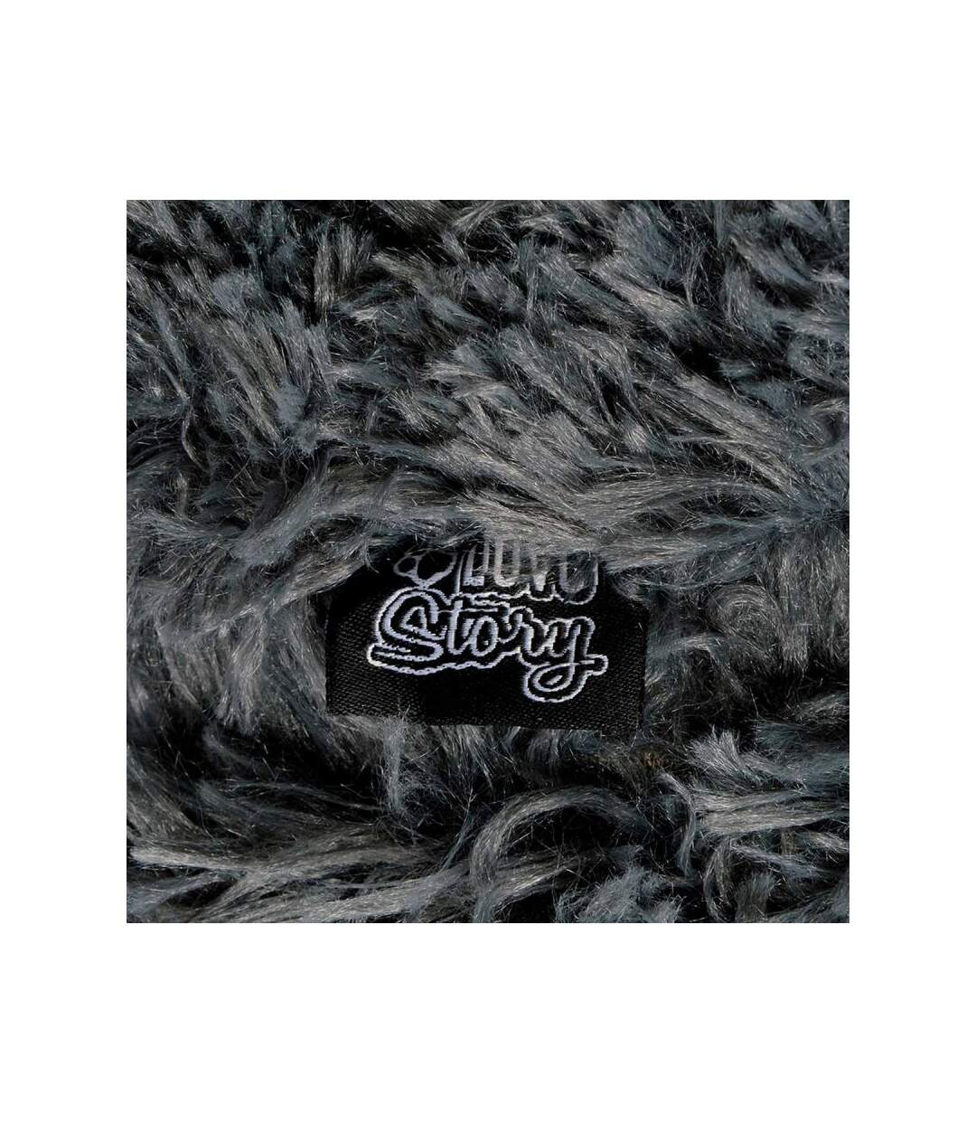 Paris Prix - Coussin Pour Chien & Chat fluffy 100cm Anthracite