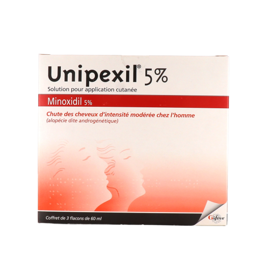 Minoxidil 5% - Chute de cheveux