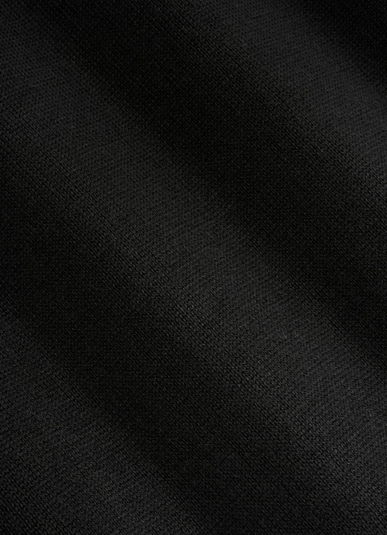 Pull semi-zippé noir