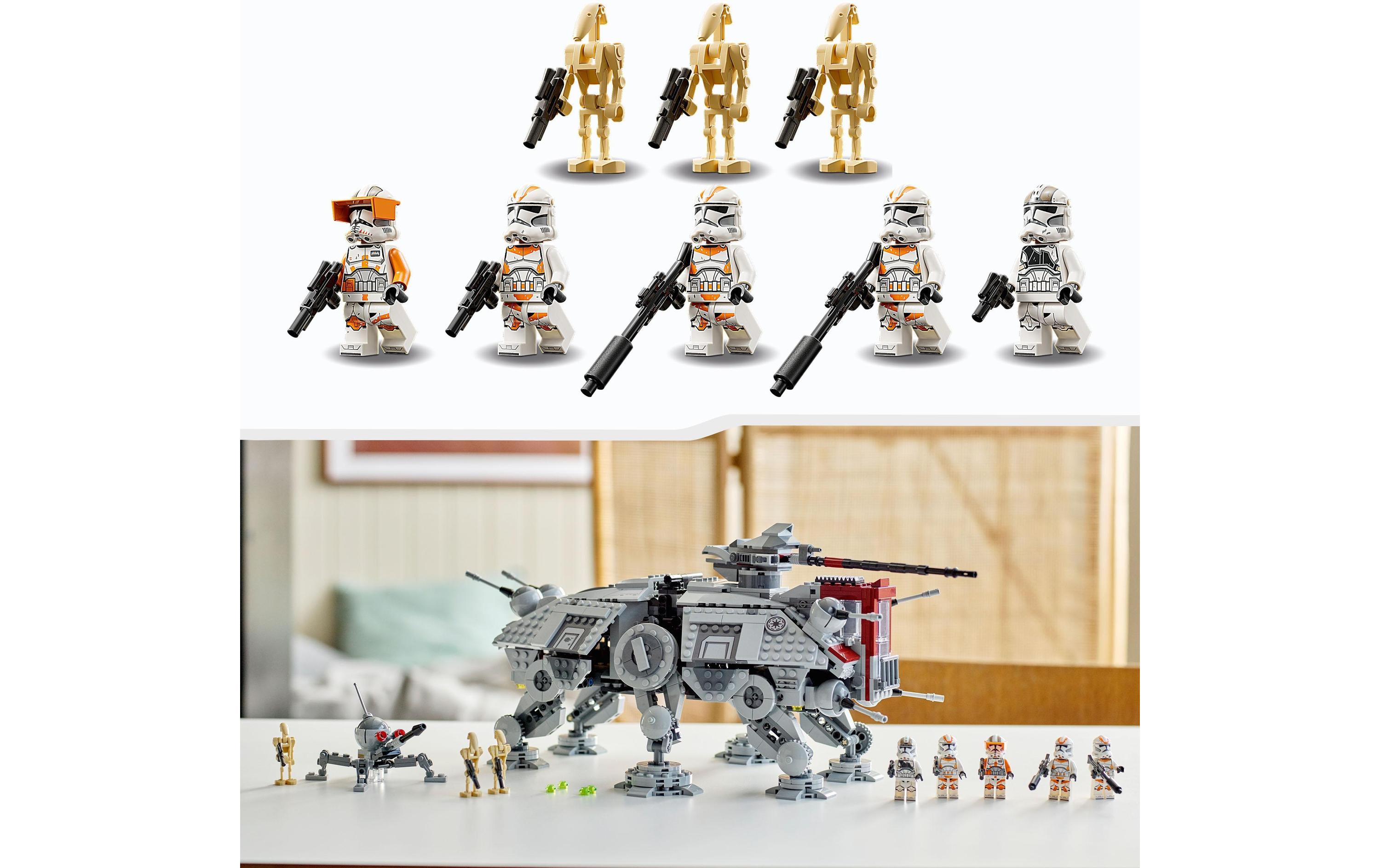 Star Wars AT-TE Walker 75337<br>Megastarker AT-TE Walker für packende Schlachten