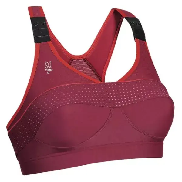Sutiã Esportivo Thuasne Sport com Alças Superiores, Tamanho 85C, Vermelho