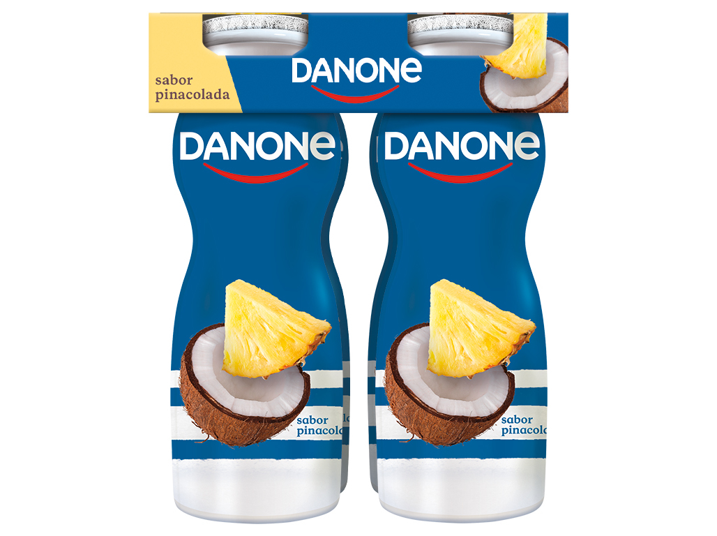 IOGURTE LIQUIDO DANONE ANANÁS CÔCO 4X155G