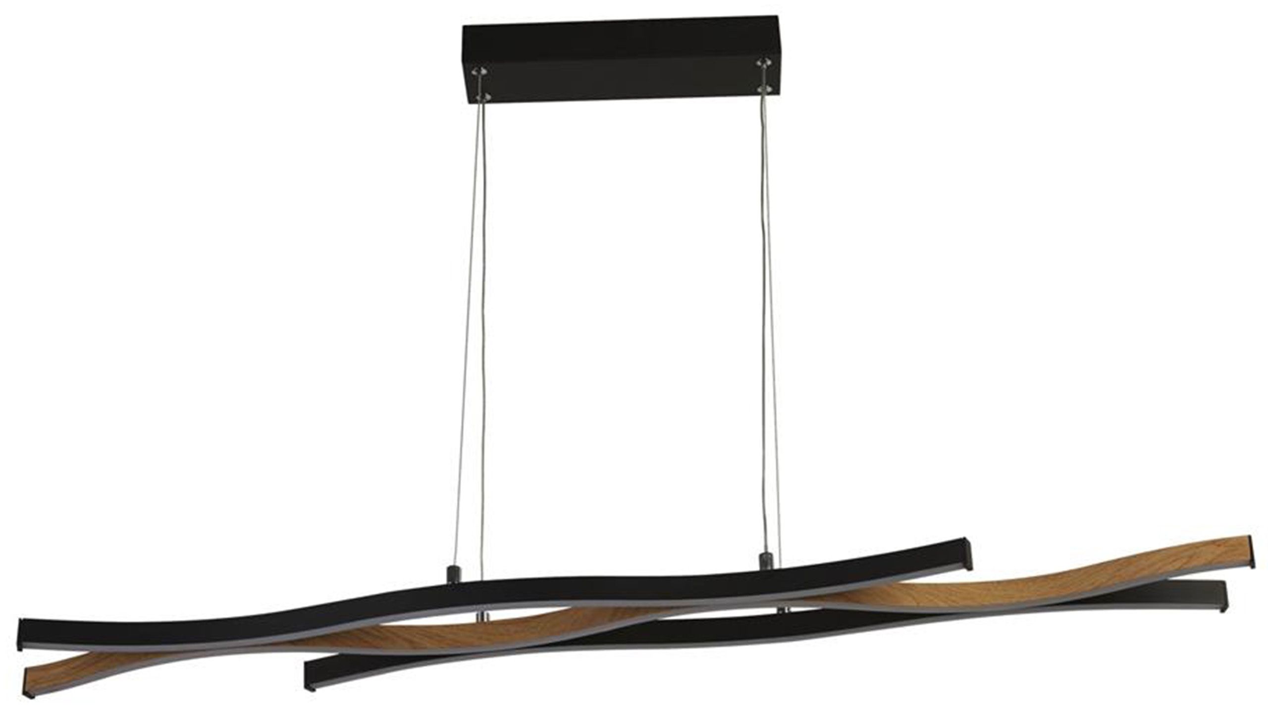 Hanglamp 32104-1BK Bloom Swirl B108 x D15 cm