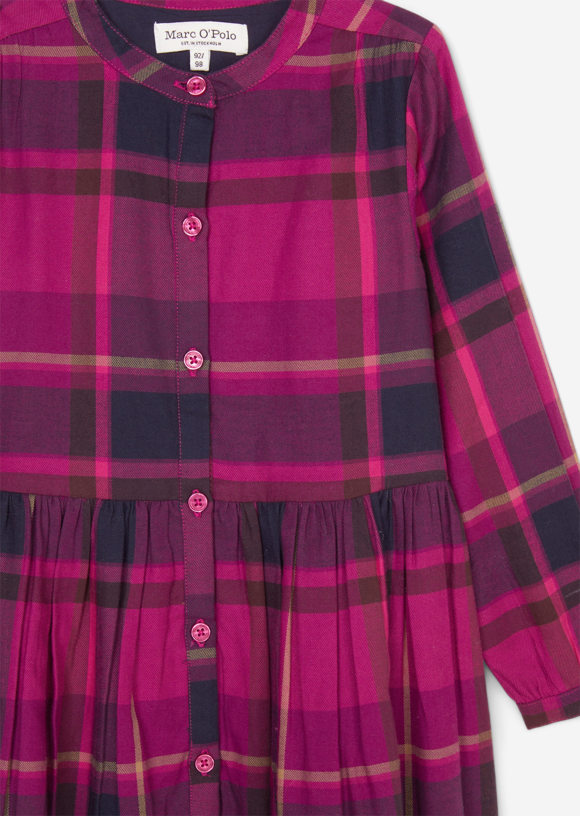 KIDS-GIRLS Kleid aus softem Baumwoll-Flannell