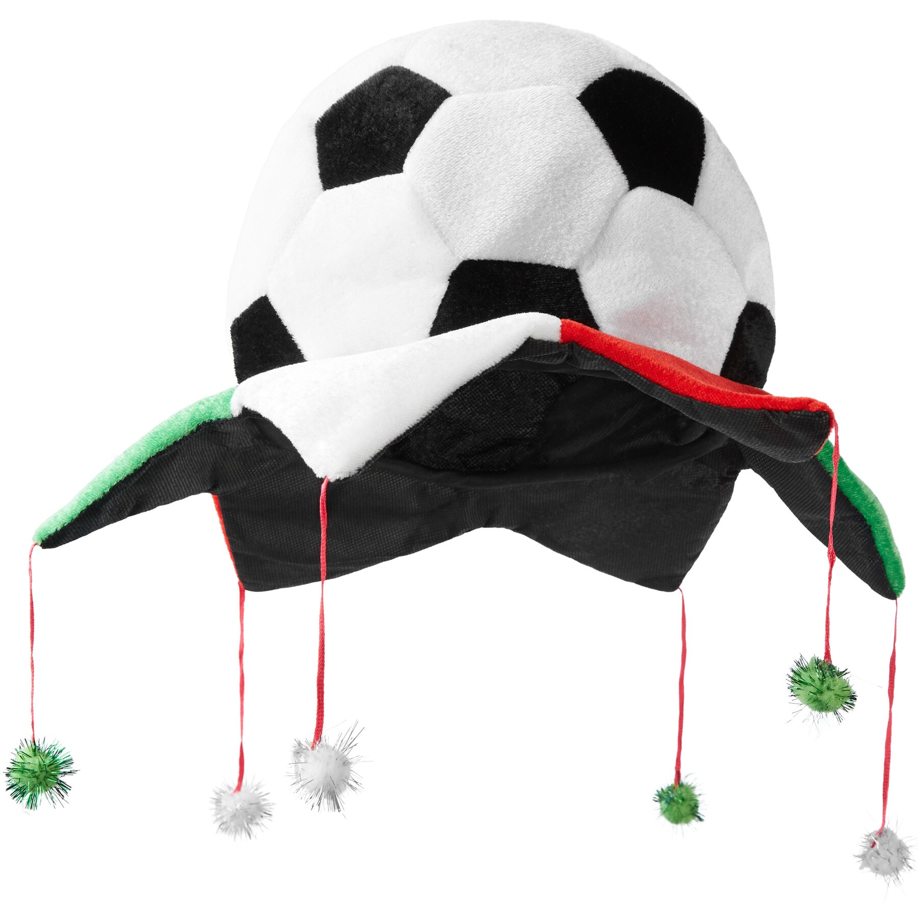 tectake® Fußball Fan Hut Mexiko