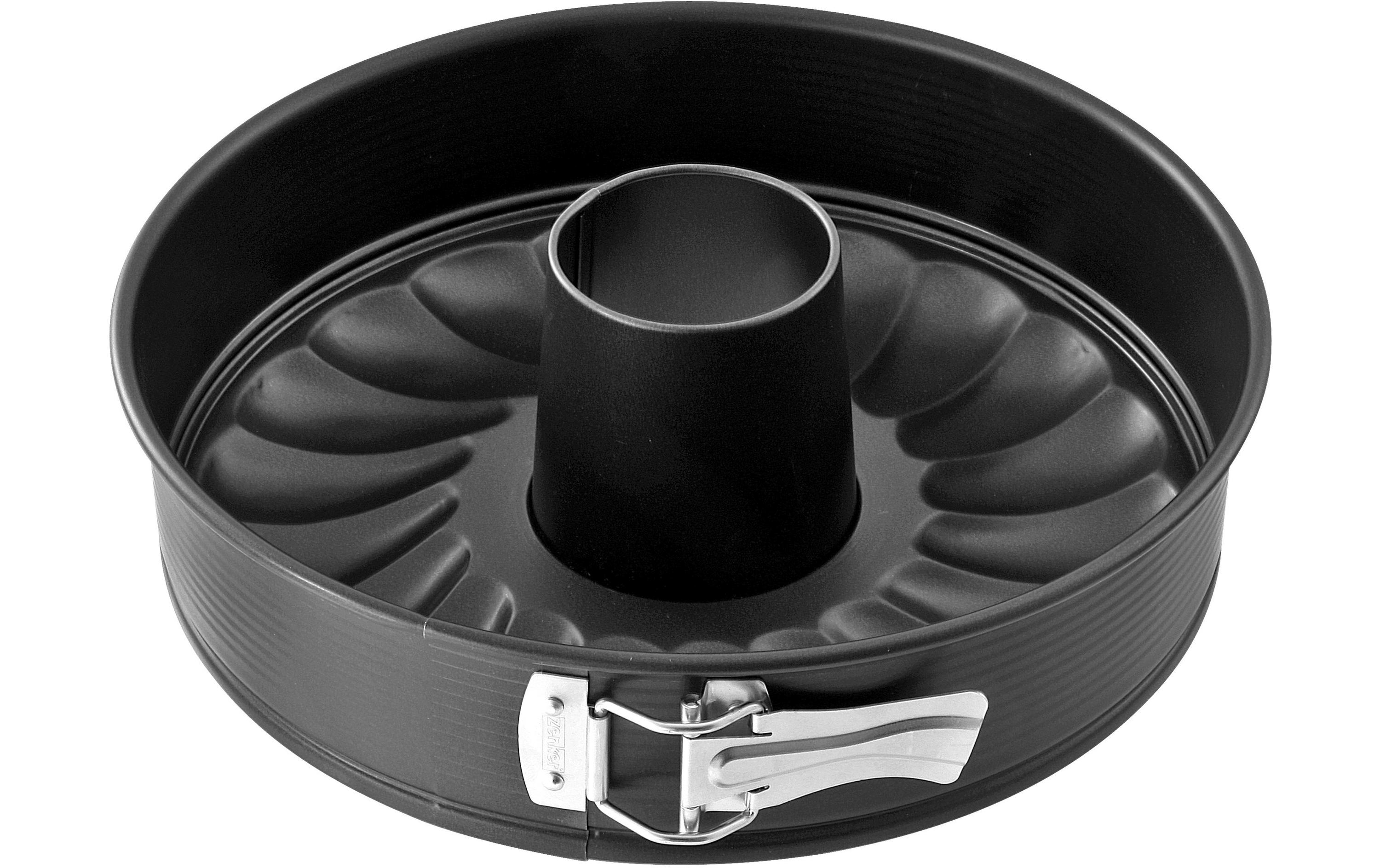 Springform Black Metallic mit 2 Böden, Ø 28 cmSpringform mit Rohrboden