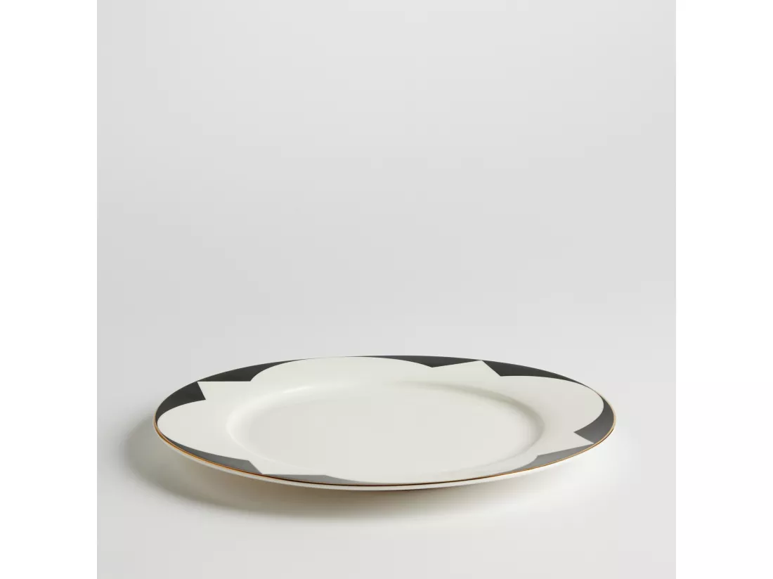 Assiette Plate Genesis 28 cm Moyen Multicolore