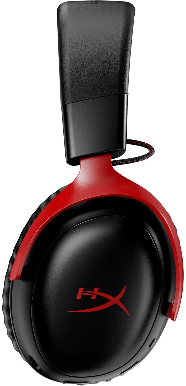 HyperX Cloud III Trådløse gaming høretelefoner (sort/rød)