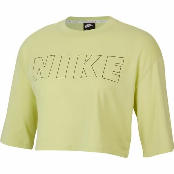 Sportstopp for kvinner Nike Air Lysegrønn - S
