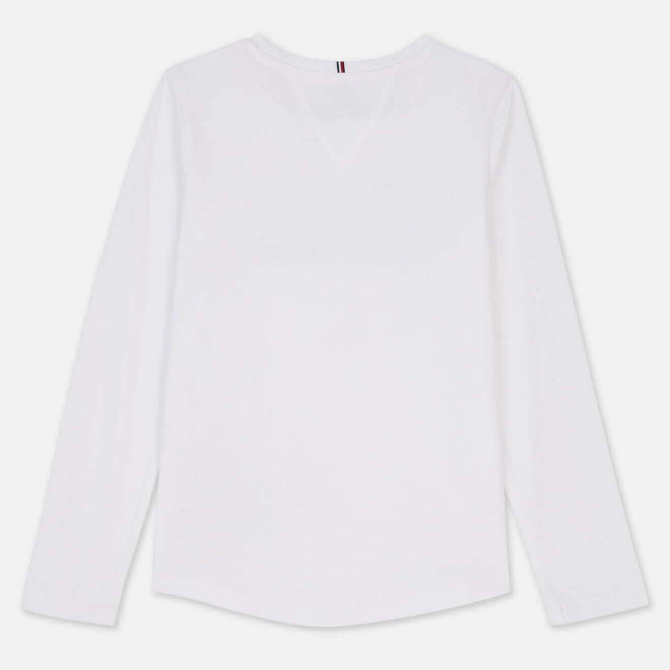 Tommy Hilfiger T-Shirt en Coton à logo tommy Irisé blanc