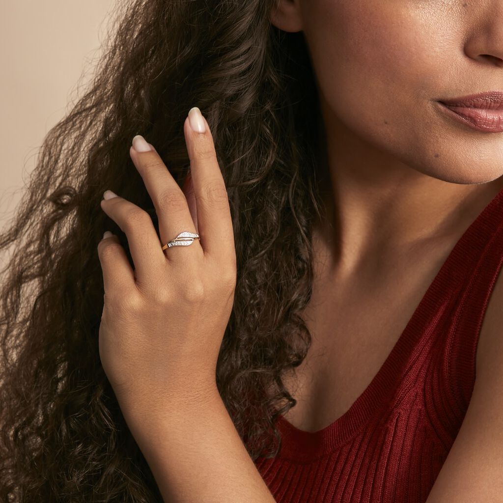Bague Calypso Or Jaune Diamant