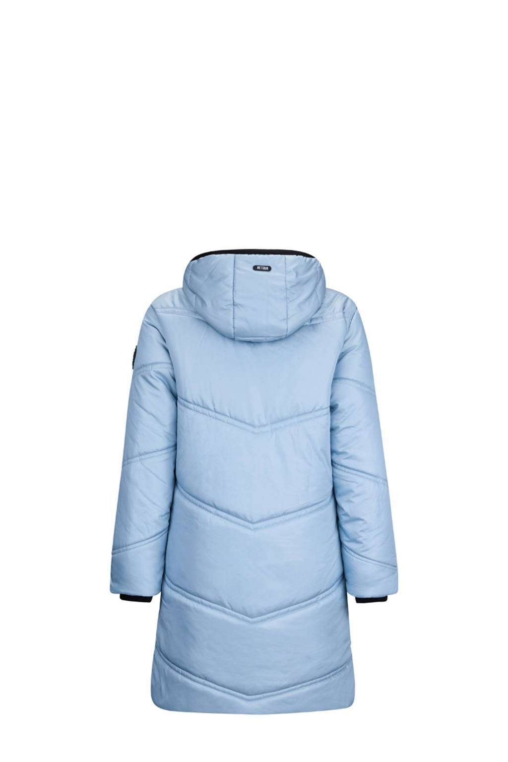 Retour Jeans gewatteerde winterjas Bzou lichtblauw