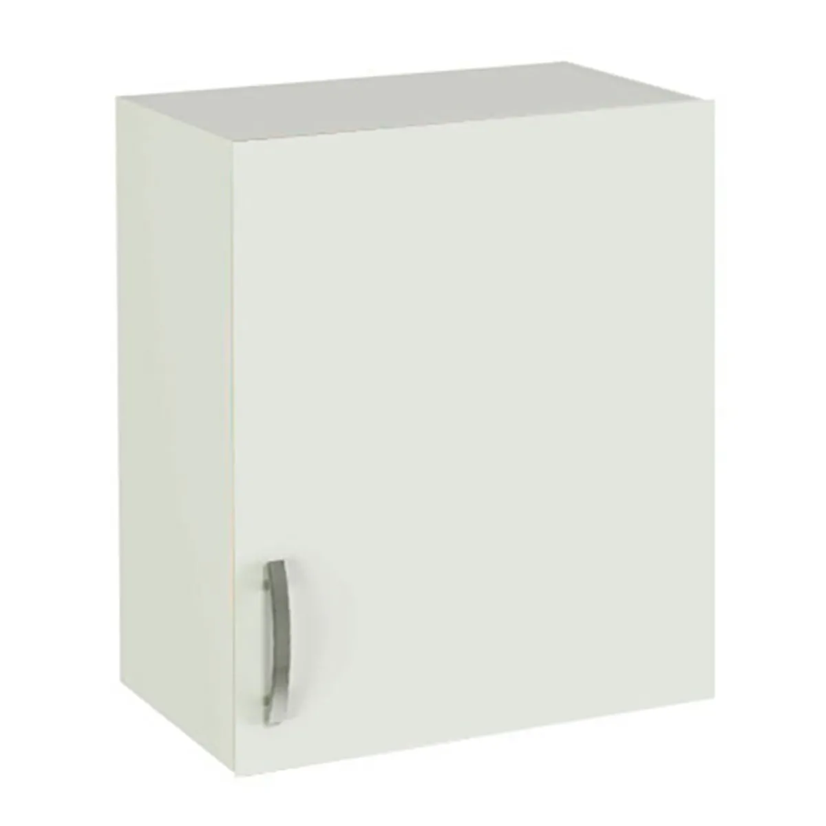 Pegane Meuble haut cuisine Blanc 1 porte 60 cm