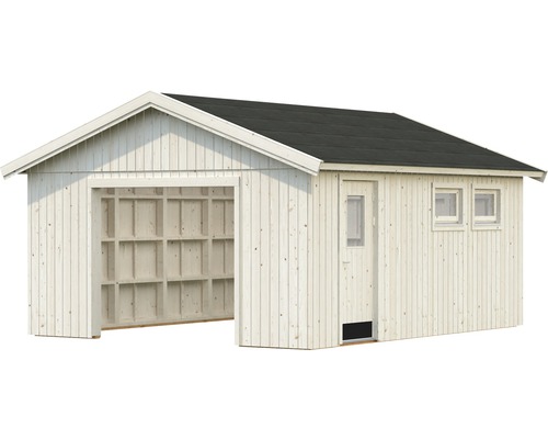 Enkele garage Andre 21,5 m² zonder deur 495 x 595 cm natuurlijk