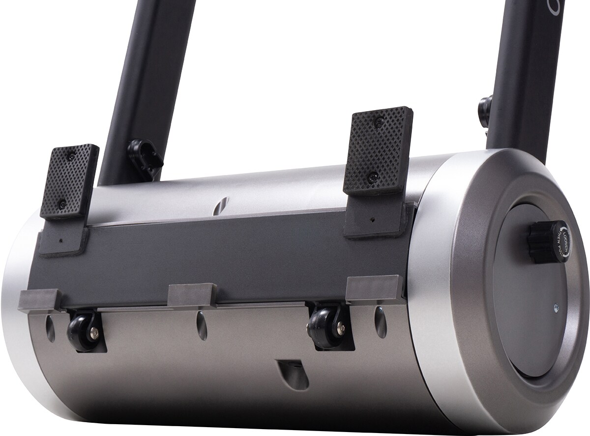 Miweba Sports Rudergerät MR100, Rudermaschine kompakt, Schaumstoff-Sitz, Display, Magnetbremse (Grau)