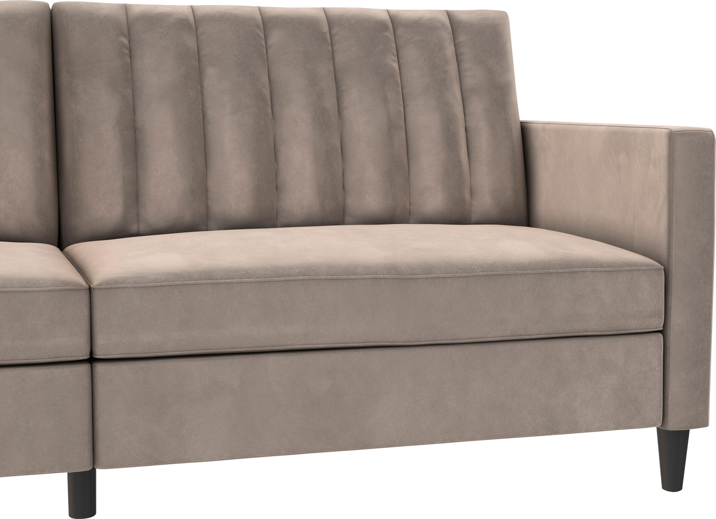 Dorel Home 3-Sitzer »Celine« Rückenlehne 2-teilig und 3-fach verstellbar, Sitzhöhe 43 cm