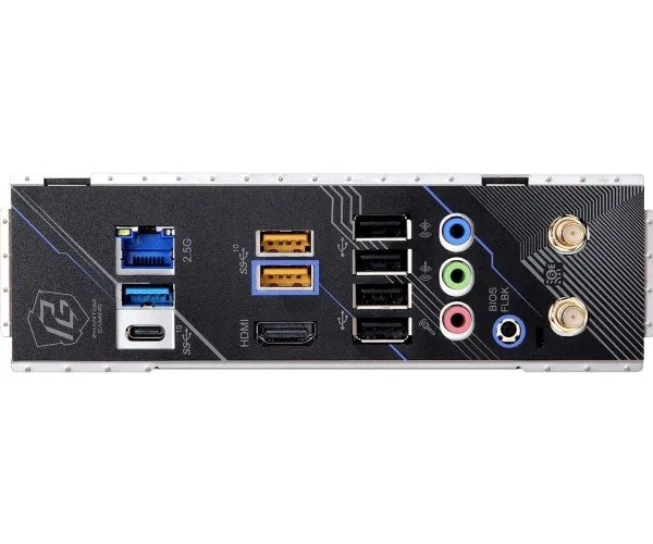 ASRock Phantom Gaming B650I Lightning WiFi - Bundkort - mini ITX - Socket AM5 - AMD B650 Chipset - USB-C 3.2 Gen2, USB-C 3.2 Gen 1, USB 3.2 Gen 2, USB 3.2 Gen 1 - 2.5 Gigabit LAN, Wi-Fi 6E, Bluetooth - onboard grafik (CPU påkrævet) - HD Audio (8-kana