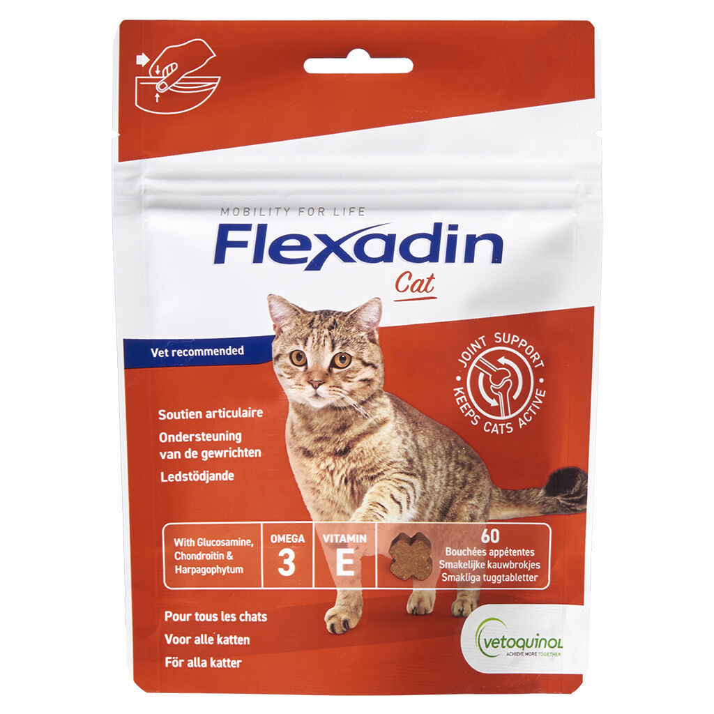 Flexadin Cat - Gewrichtsupplement - 60 Stuks