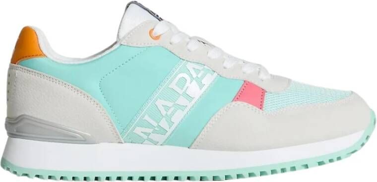Napapijri Groene Similpelle Sneakers Astra