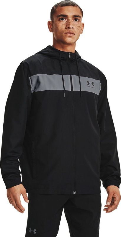 Under Armour - Sportstyle Windbreaker - Trainingsjas - Zwart - Polyester