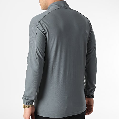 Veste Zippée A Bandes Challenger 1365412 Gris Ardoise