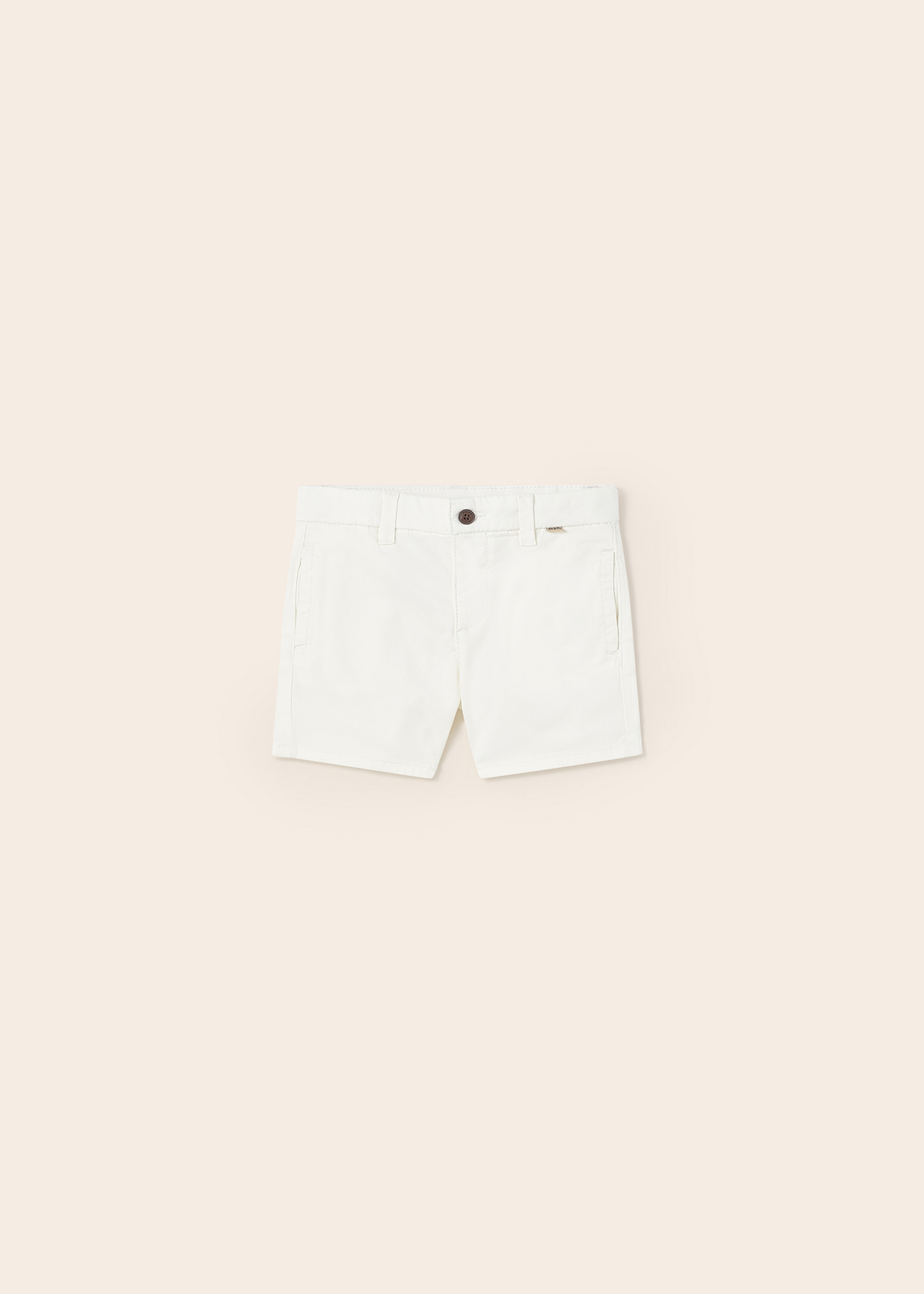 shorts básicos de sarja para bebês
