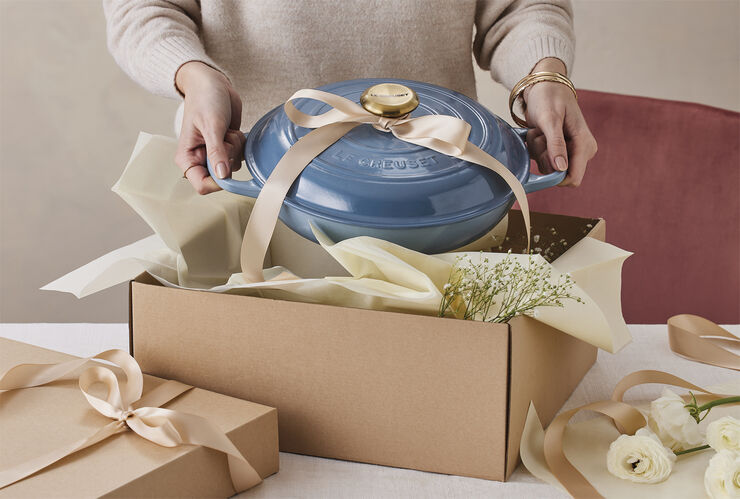 Le Creuset Buffetgryde 30 cm Chambray Chambray