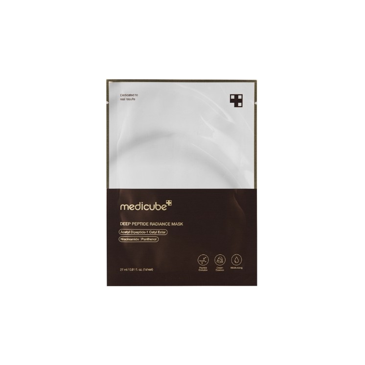 Medicube Deep Peptide Mask Aufhellende Tuchmaske mit Peptiden, 27 ml