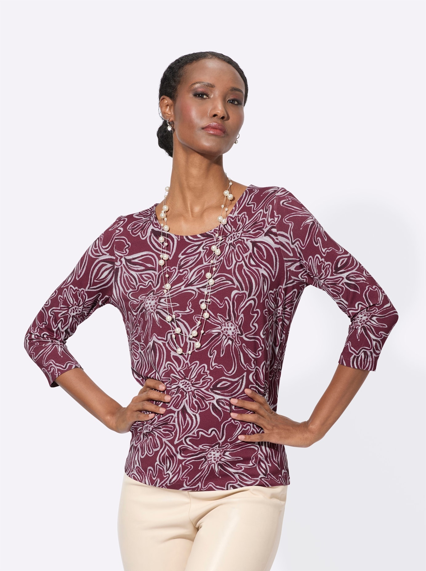 creation L Print-Shirt »Druck-Shirt«, 1 Stk.