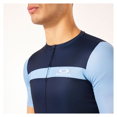 Maillot Manches Courtes Oakley Icon Classic Bleu