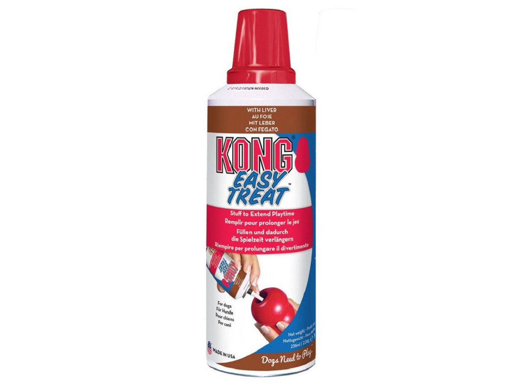 SNACK PASTA PARA CÃO KONG EASY TREAT FÍGADO 226G
