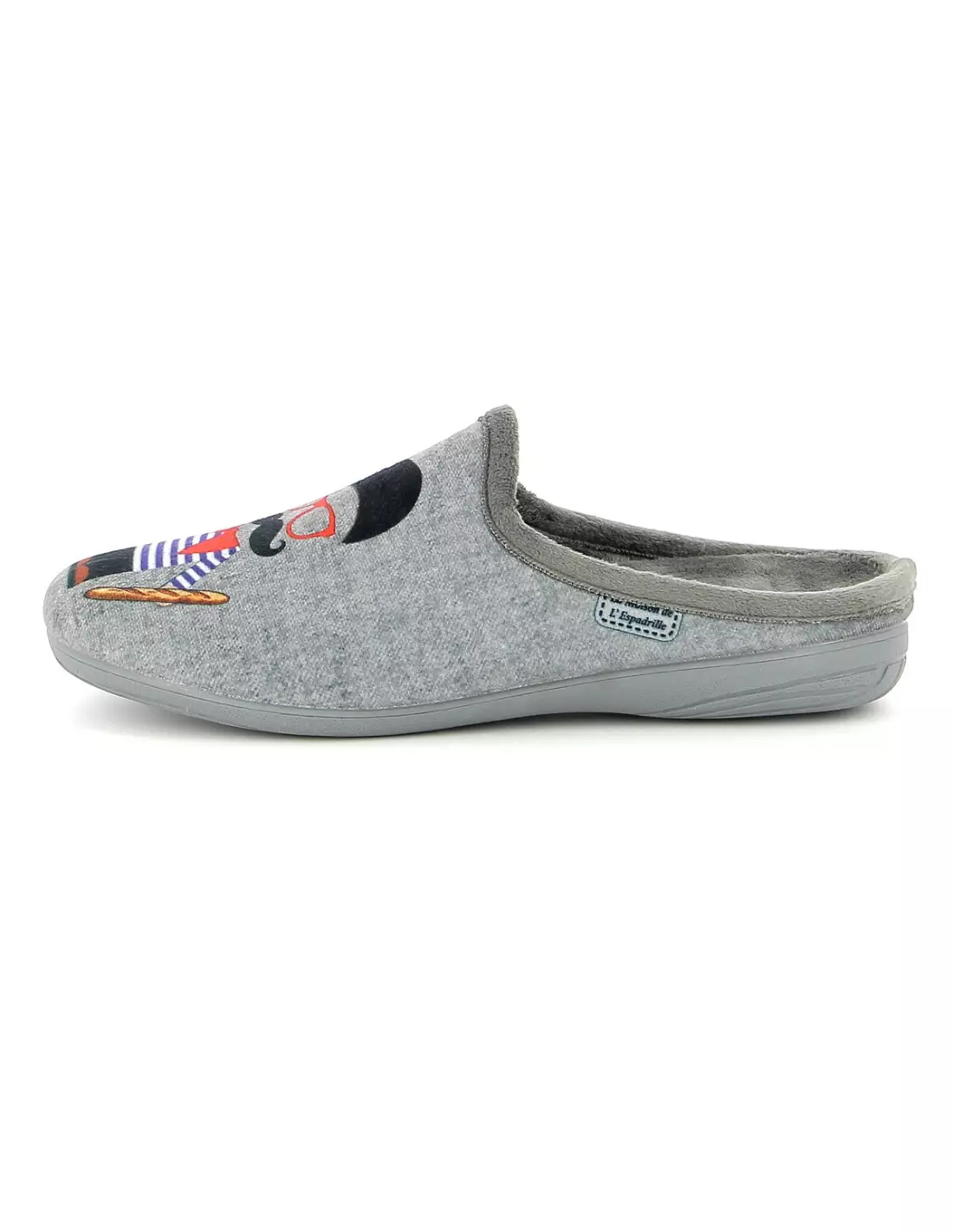 LA MAISON DE L ESPADRILLE 6743 - Pantoufles & chaussons Gris