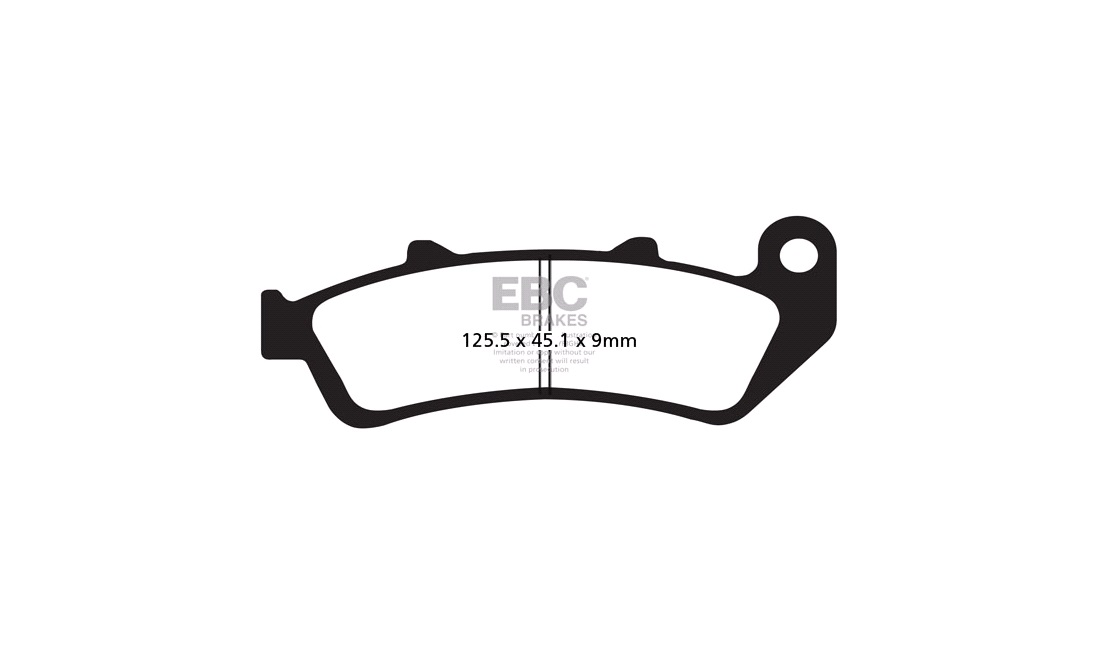 Bremseklodser bag EBC HH, CBR1000F 93-99