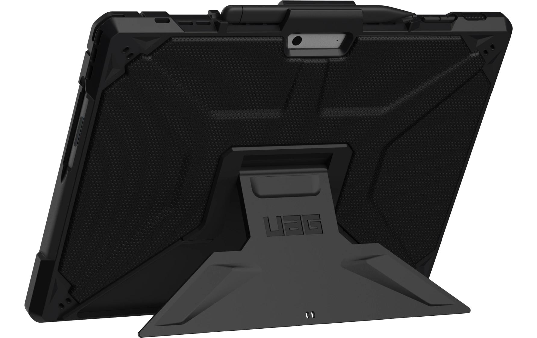 Tablet Back Cover Metropolis Surface Pro 9/10/11 BlackRobuste Tablet-Schutzhülle mit Standfuss für das Surface Pro 9/10/11