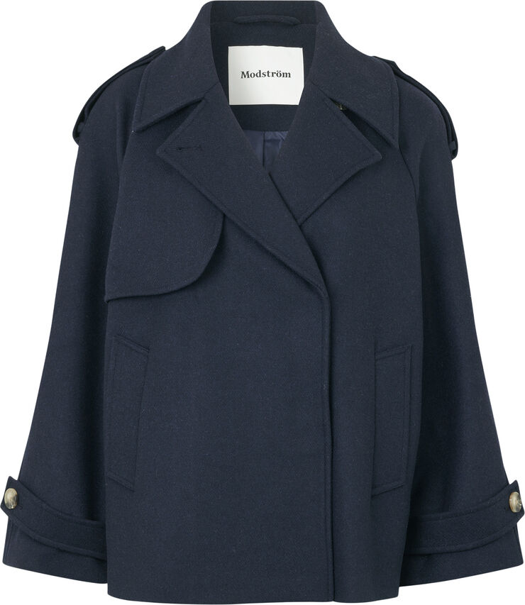 Modström EsmundMD Wool jacket Blå