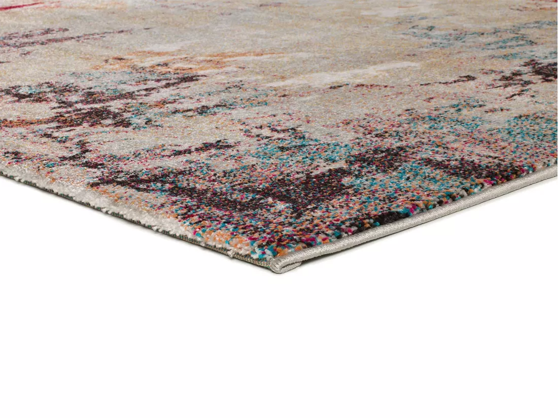 Tapis intérieur - abstrait - multicolore - 133 x 190 cm - EIDER
