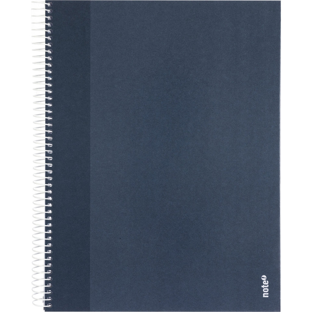 Caderno Espiral A4 Quadriculado Capa Dura Azul Escuro