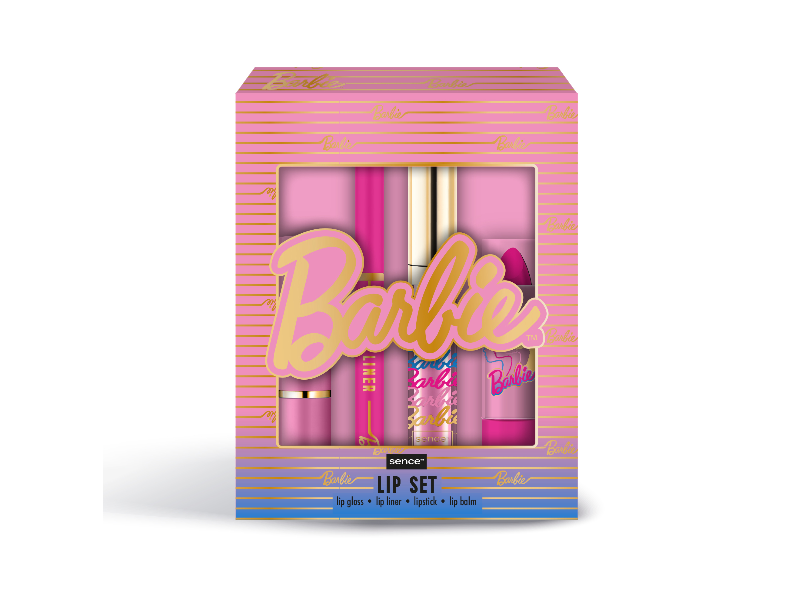 CONJUNTO SENCE KIT LÁBIOS BARBIE COLD WEATHER