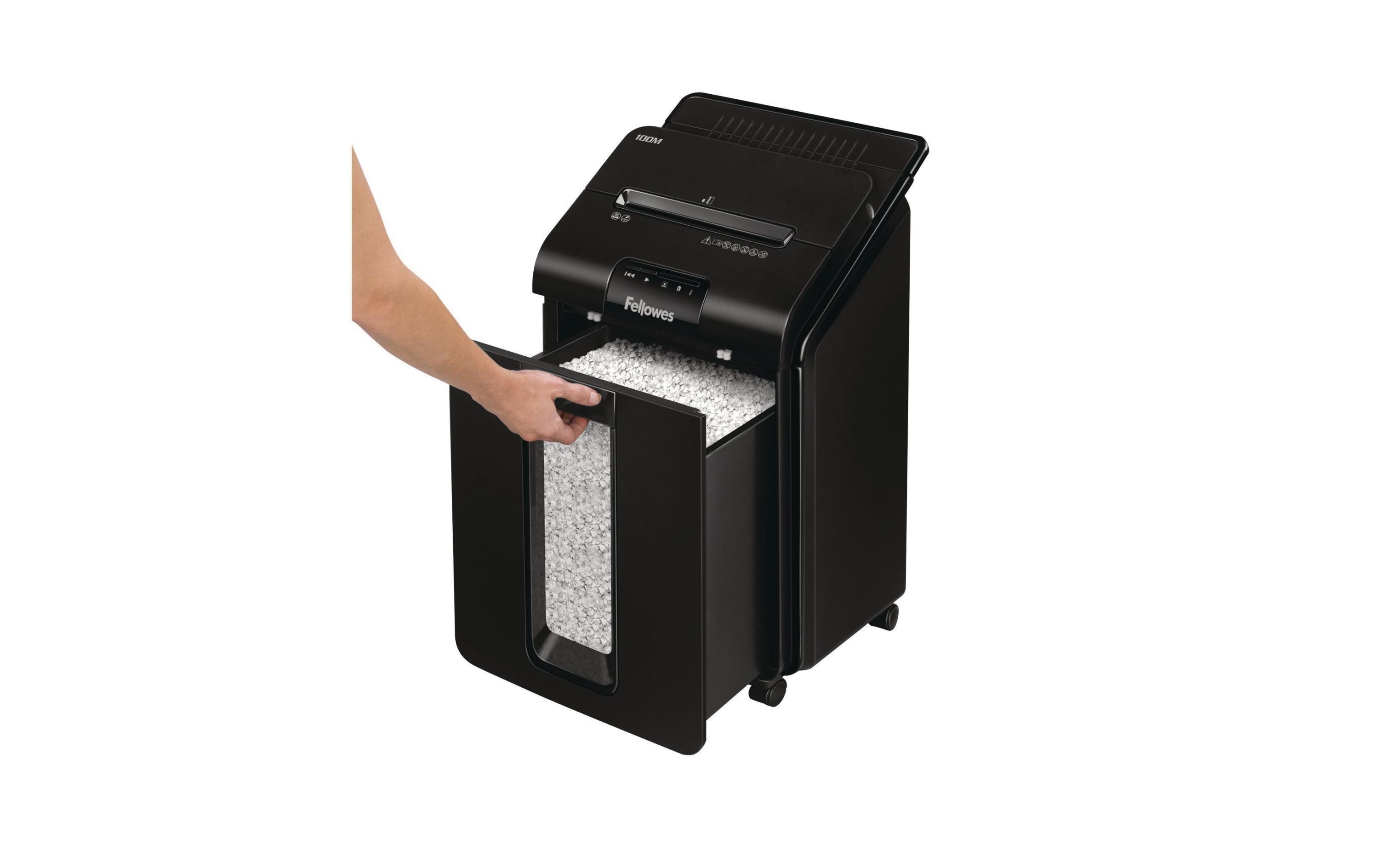 Aktenvernichter AutoMax 100M P-4, 100 Seiten<br>Aktenvernichter mit Mini-Partikelschnitt für Heimgebrauch oder kleines Büro