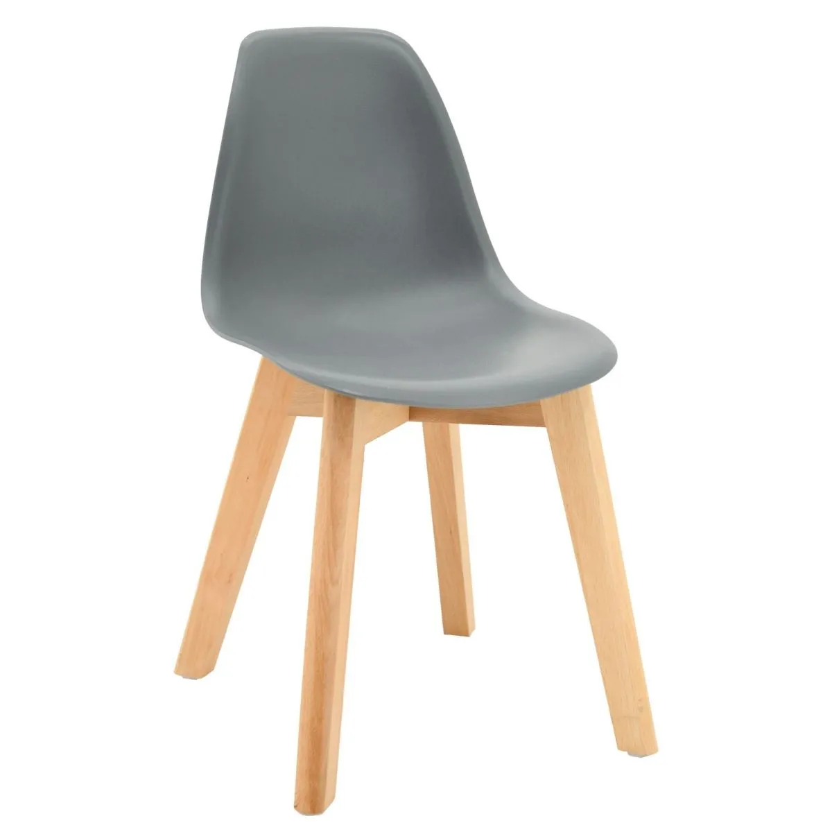 Aubry Gaspard Chaise enfant gris