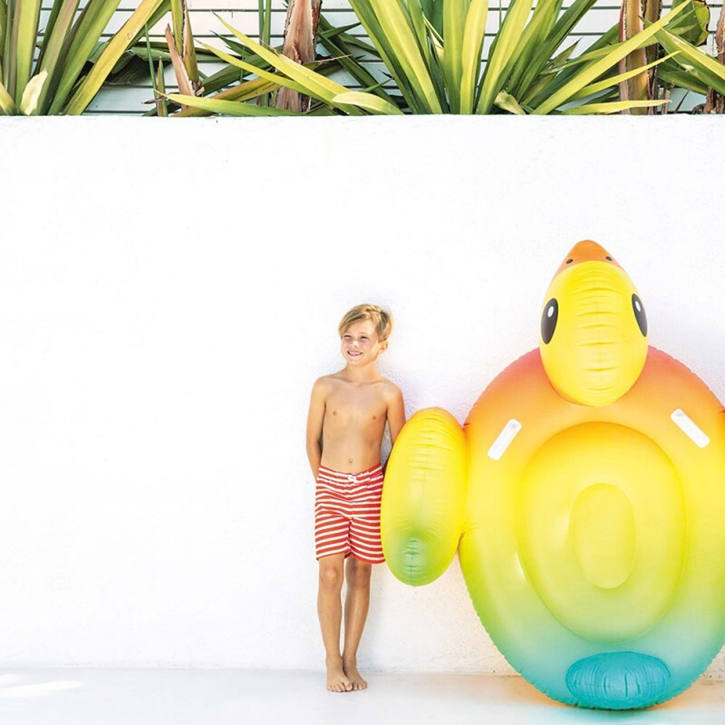 Intex Schwimmtier Ente Ride-on