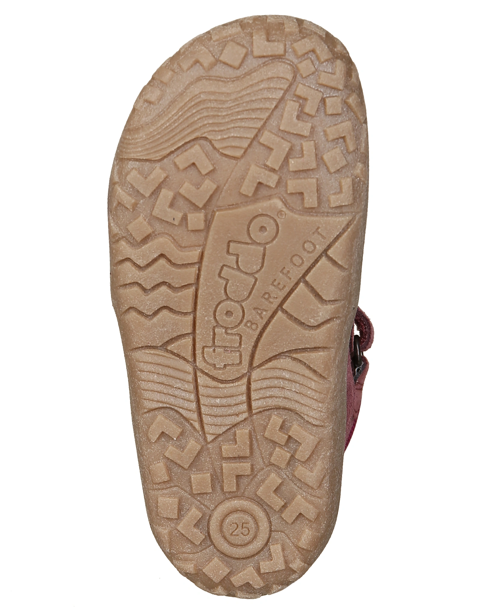 Klettboots BAREFOOT TEX gefüttert in bordeaux